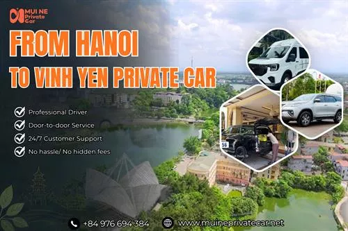 Hanoi To Vinh Yen By Private Car 